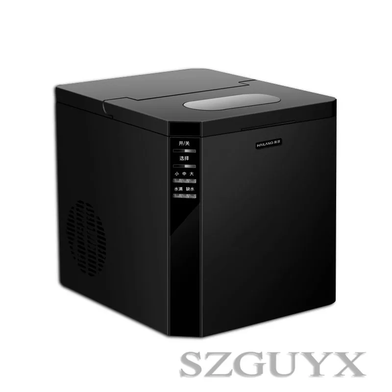 Полностью автоматическая домашняя настольная льдогенератор кубиков льда