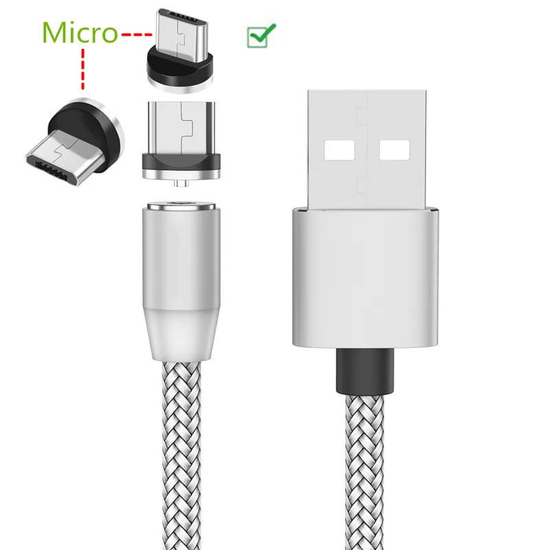 Для samsung A10 huawei Honor 6A Xiaomi Redmi 5 Meizu sony Asus LG usb ЗУ для мобильного телефона 5V 2A Магнитный Micro usb кабель для зарядки
