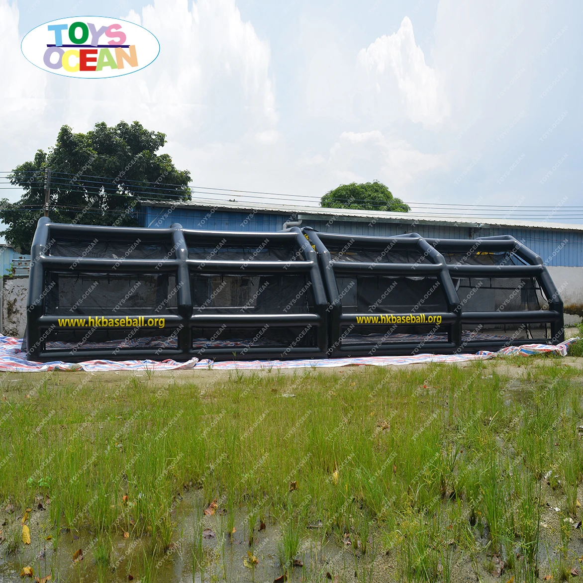 Seald тип надувные ватин клетка сетка оптом гигантский надувной матрац спортивных