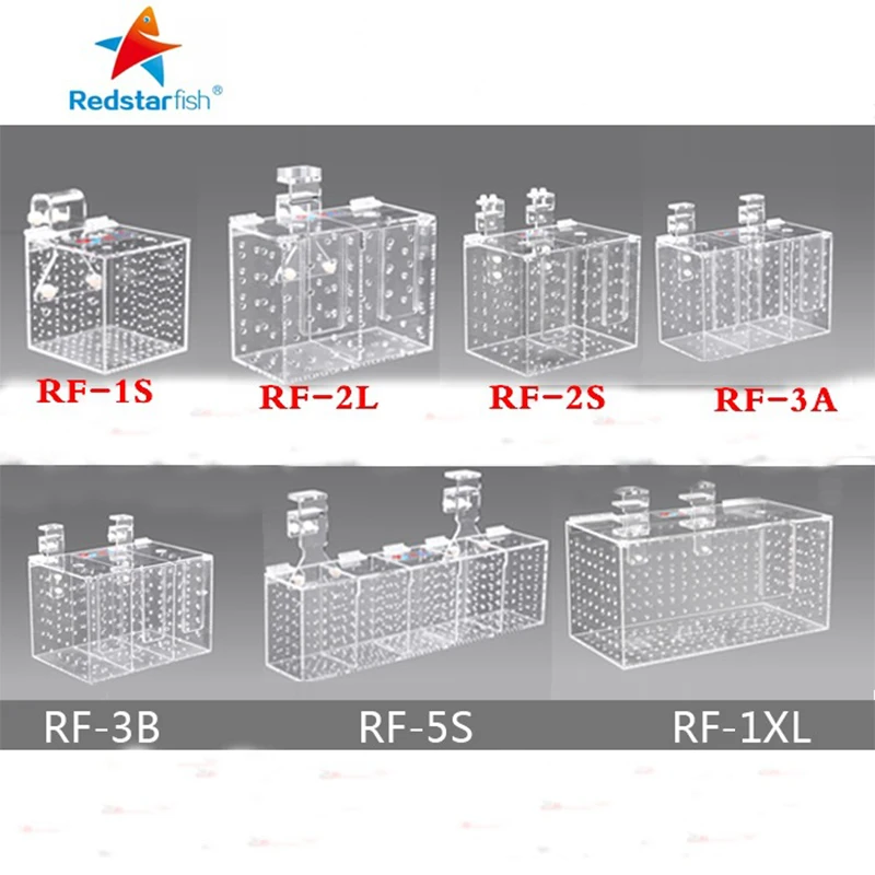 Акриловый изоляционный бокс для аквариума с красными морскими звездами ловли