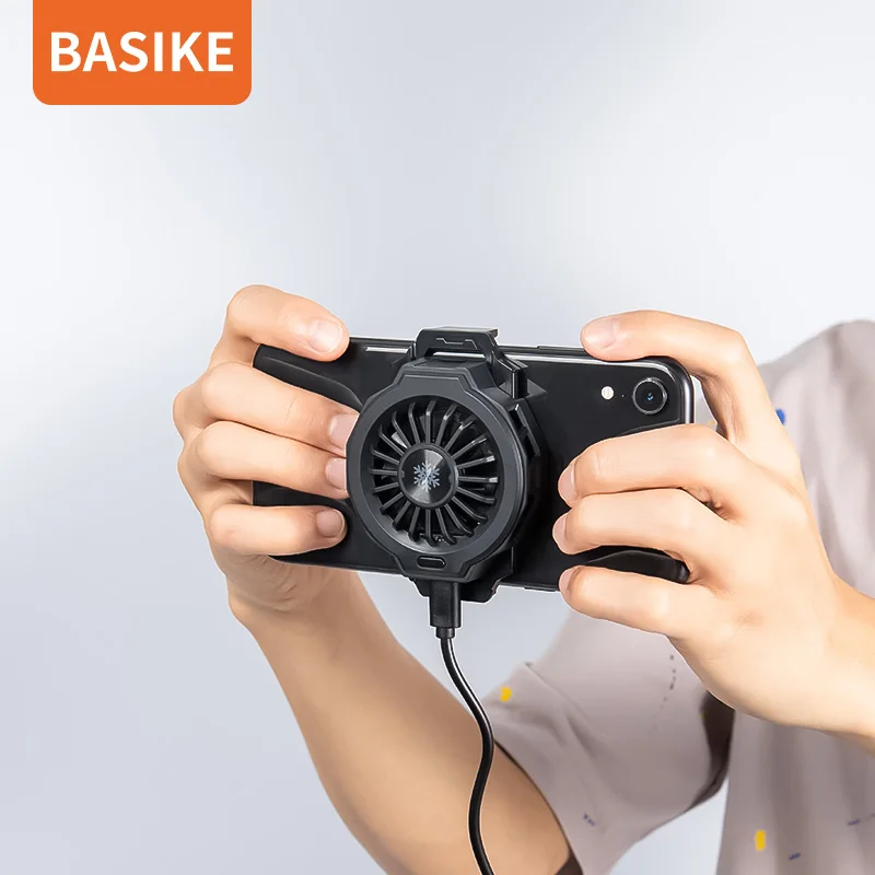 Охладитель для телефона BASIKE с креплением на внешнем радиаторе маленький