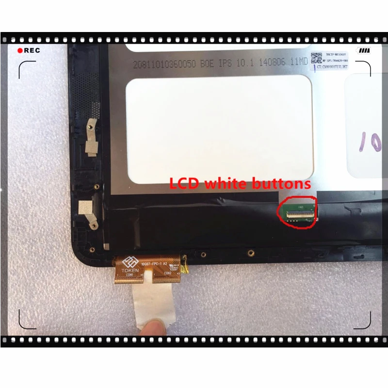 Для PAVILION X2 10J 10-J 10K 10-K ЖК-экран 10G07-FPC-1 сенсорный экран стекло дигитайзер сборка