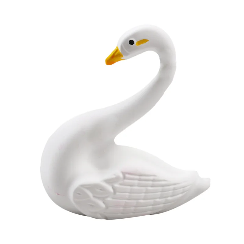 3D форма лебедя пластиковые формы для эпоксидной смолы прозрачная помадка торт