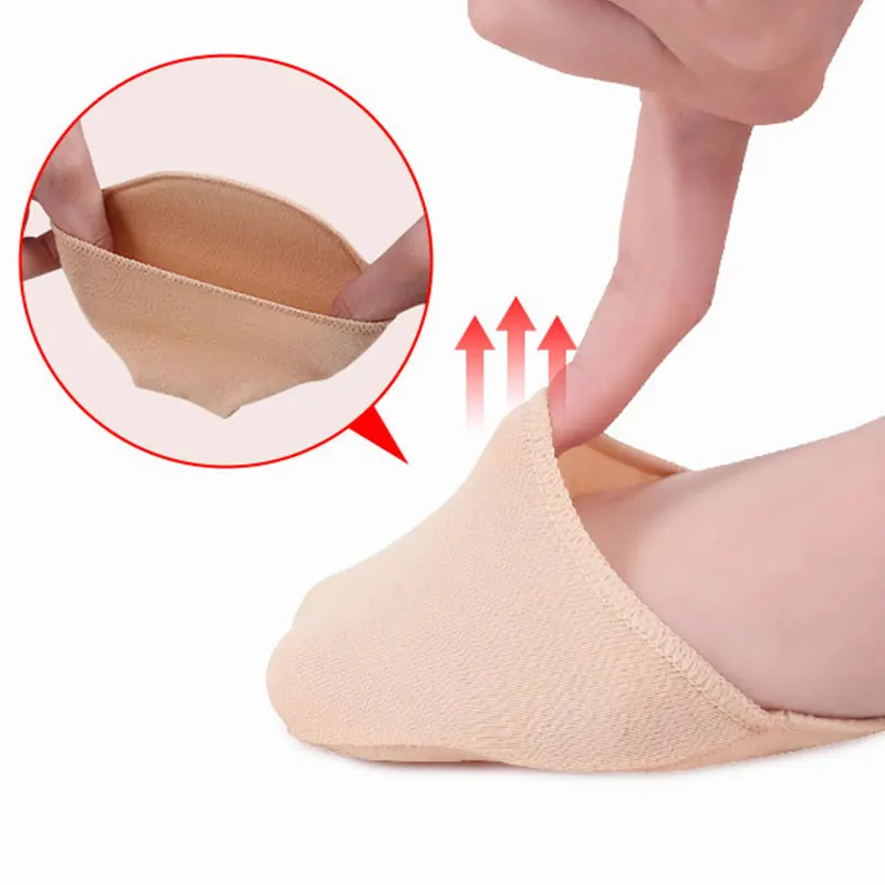 1 пара невидимые стельки для передней части стопы дышащие женские туфли без
