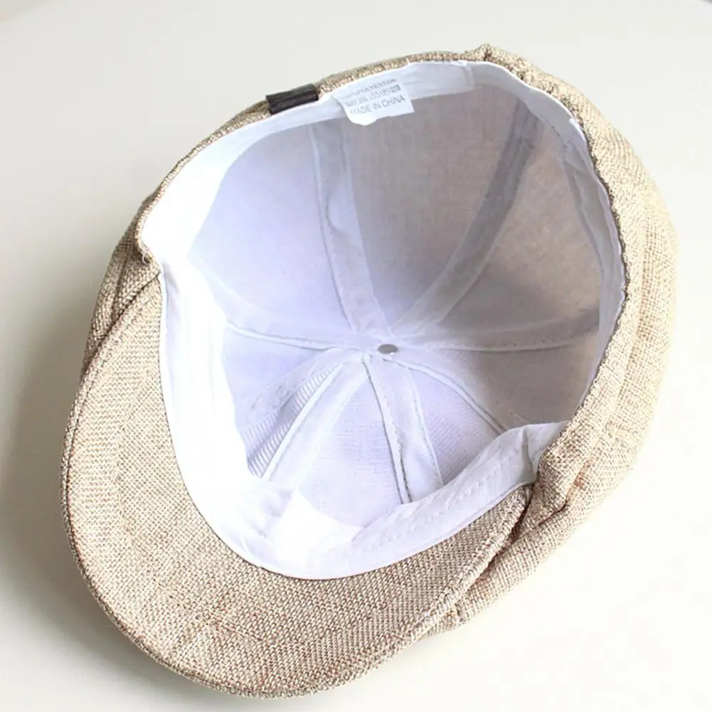 

Western Style Great Vintage Elastic Men Beret Decoration Men Beret Fade-less for Adult