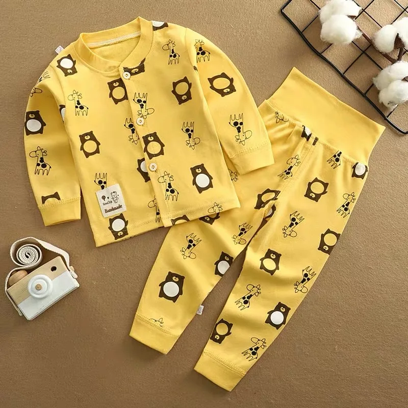 Детское осенне-зимнее теплое термобелье с длинными рукавами |