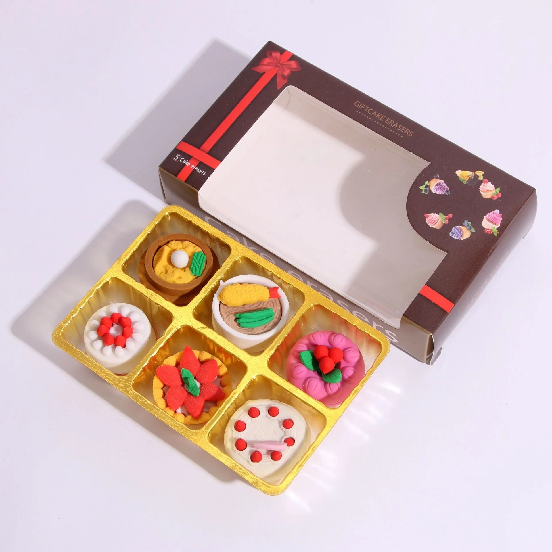 5 шт./коробка резиновые ластики для торта|Ластики| |