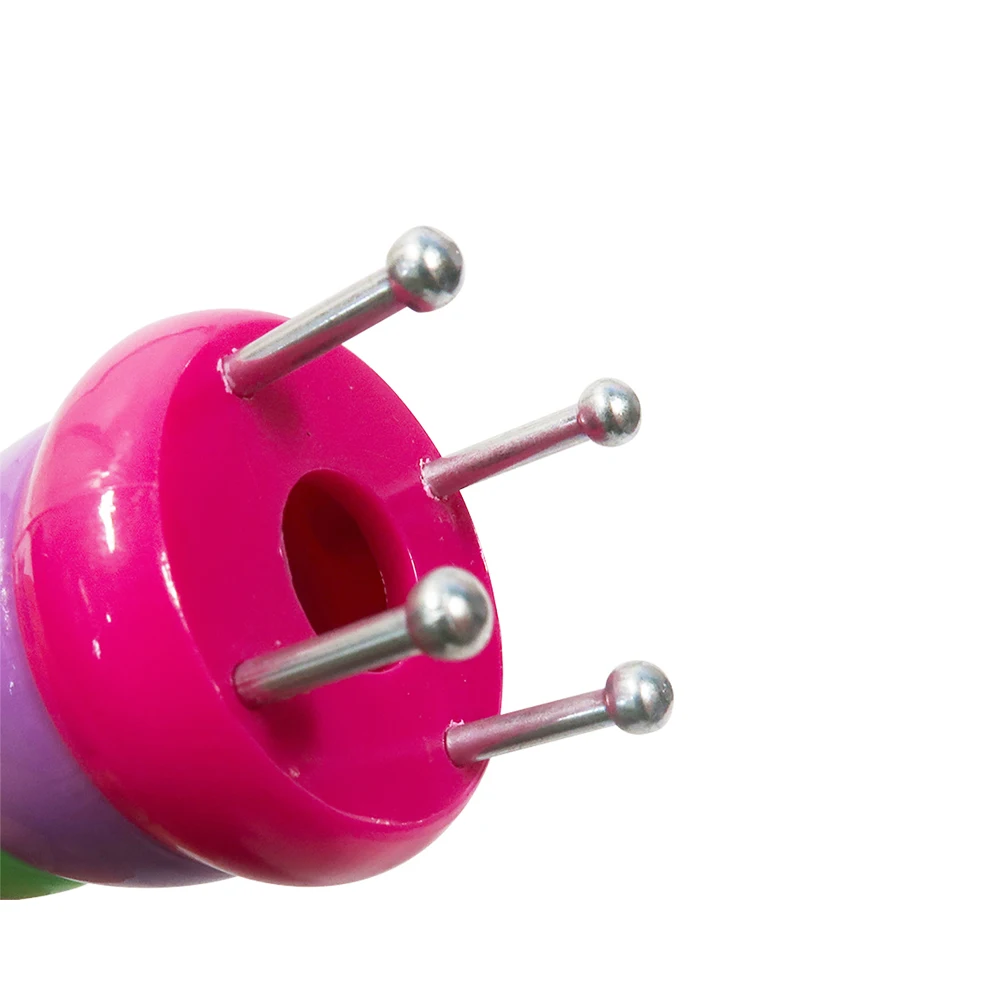 Вязаный Пластик пряжа из шерсти вязаный катушки жгутовых полосок комплект мини