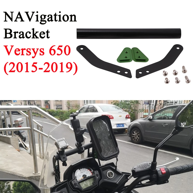 Мотоцикл мобильный телефон держатель для KAWASAKI Versys 650 KLE650 Versys650 2015 2016 2017 2018 2019 стенд