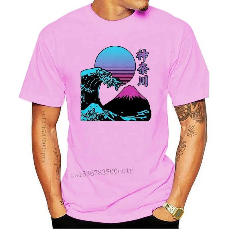 

New Men t shirt Japanese Vaporwave and synthwave shirt tshirts Women t-shirt
