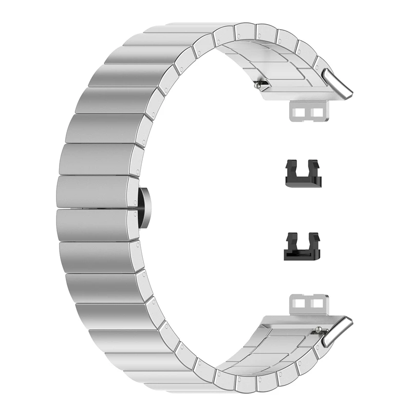 

Stainless Steel Metal Band for HUAWEI Watch Fit Smart Watch Wrist Strap Replacement Bracelet