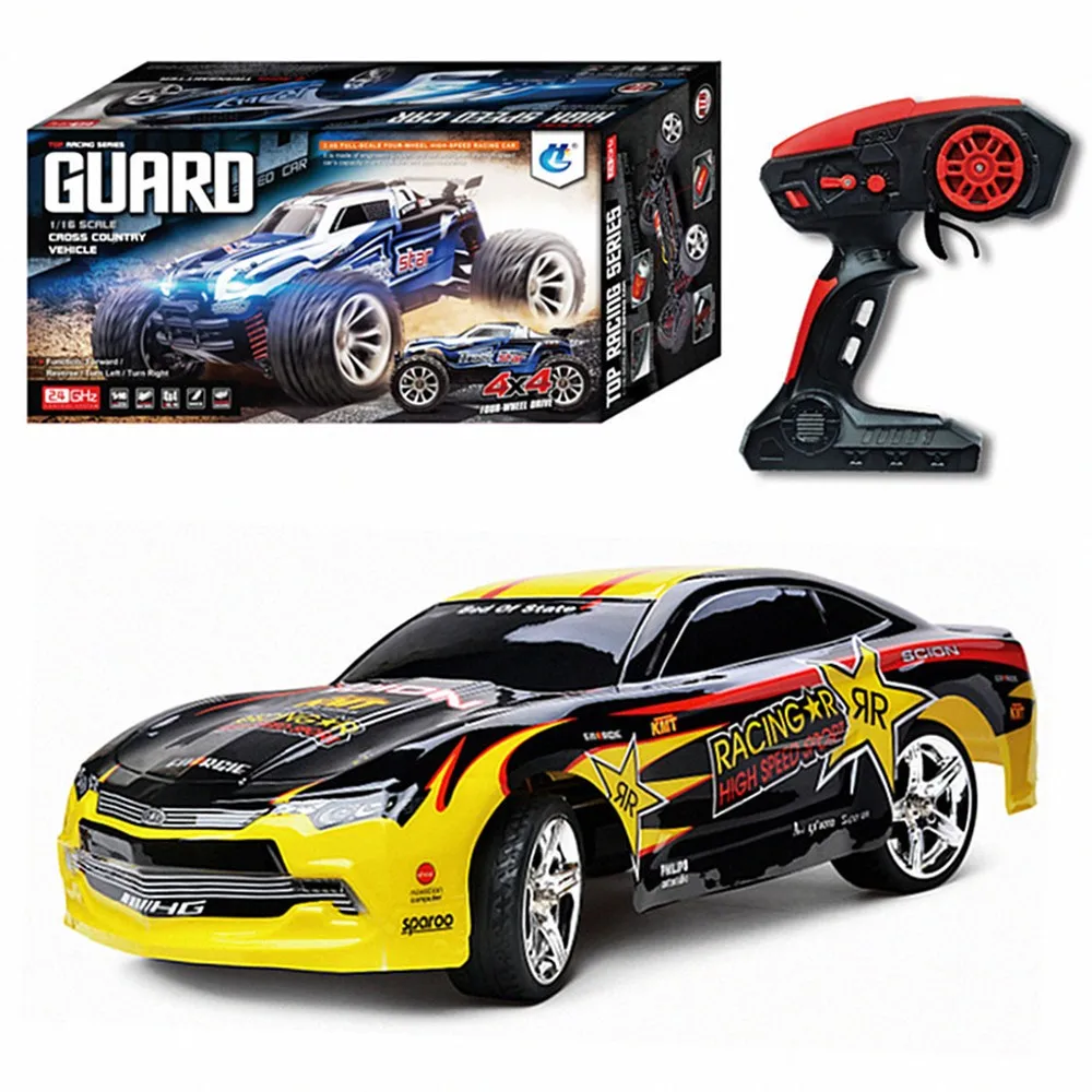 Новый Радиоуправляемый автомобиль 4wd rc высокоскоростной 1:16 спортивный трек