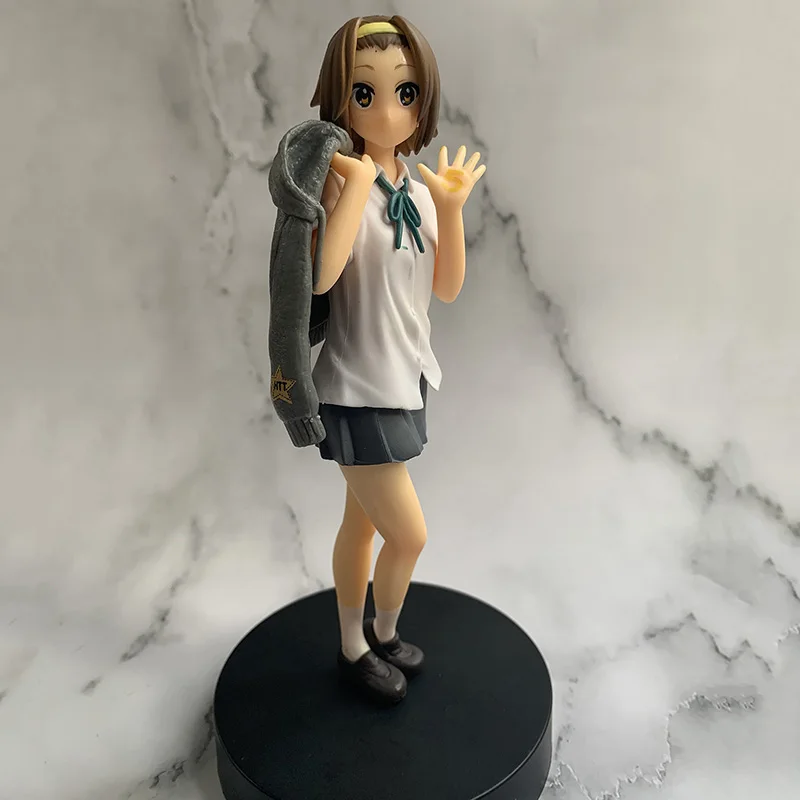 К-он! Hirasawa Yui Akiyama Mio Tainaka ритсу Kotobuki Tsumugi Адзуса Накано 5th юбилей ПВХ фигурка модель игрушки - Цвет: Ritsu Without Box