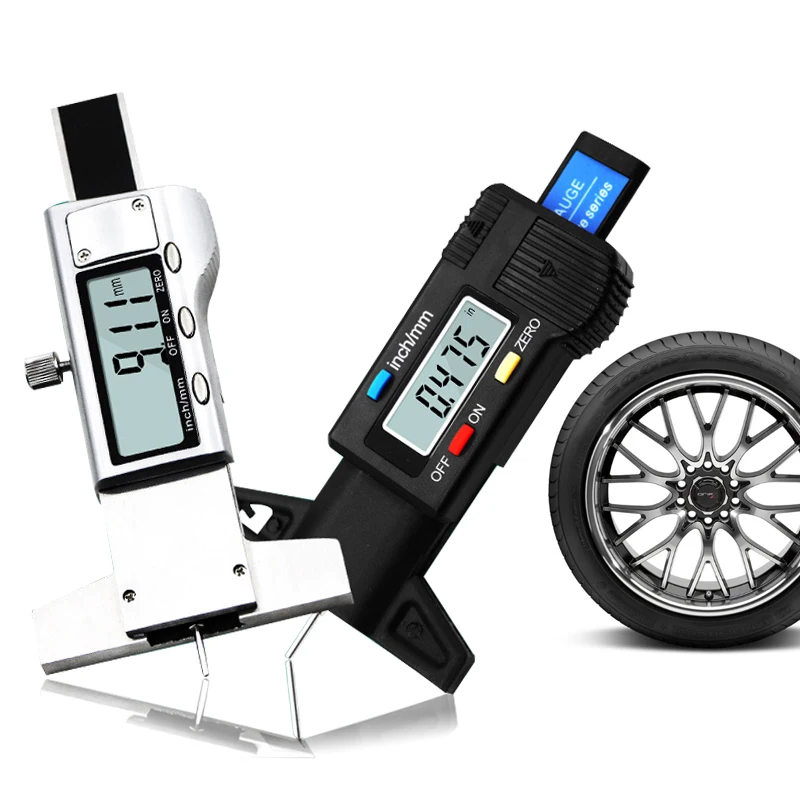 Цифровой измеритель толщины покрышки автомобильный | Инструменты