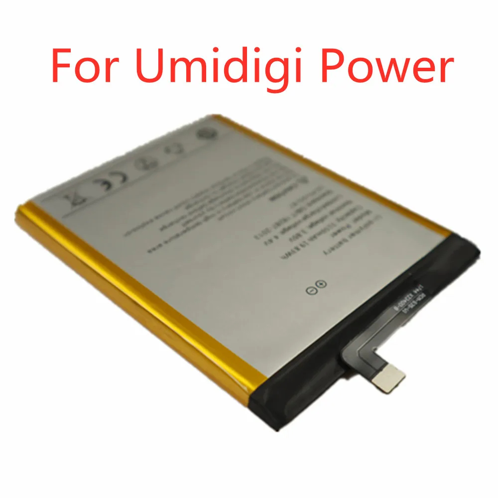 

100% Оригинальный аккумулятор UMI для Umidigi Power 5150mAh Мобильный телефон аккумулятор