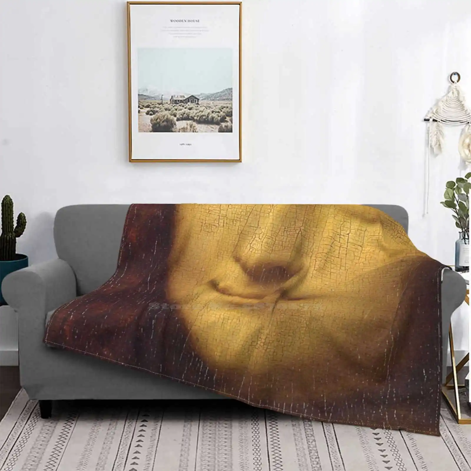 Футболка с изображением Леонардо да Винчи Моны Лизы для мужчин женщин детей |