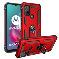 armor shockproof case for moto g60s g60 g50 g30 g10 silicone hybrid cover for moto g 5g stylus power play 2021 g9 8 metal ring