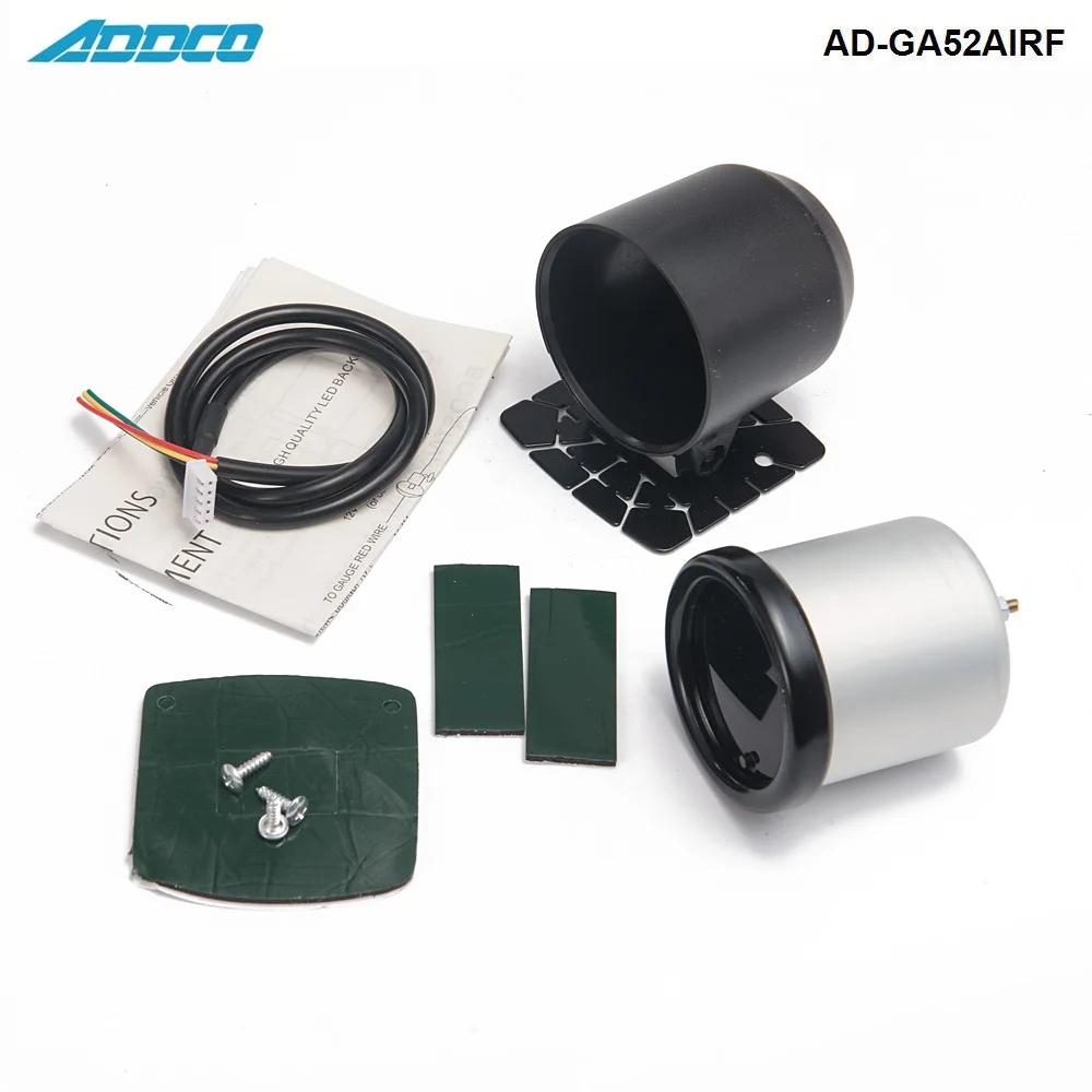 Автомобильный светодиодный датчик расхода 2 &quot 52 мм 7 цветов с держателем|gauge