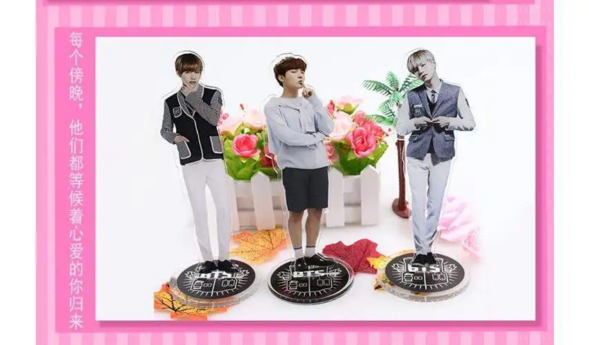 Модная KPOP Bangtan boys групповая подставка для картин на столе фото FESTA концертный акриловый стоячий Kpop bangtan boys