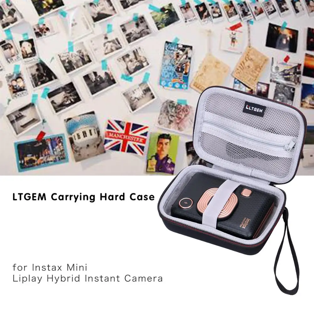 LTGEM EVA Жесткий Чехол для Instax Mini Liplay Hybrid Instant Camera | Электроника
