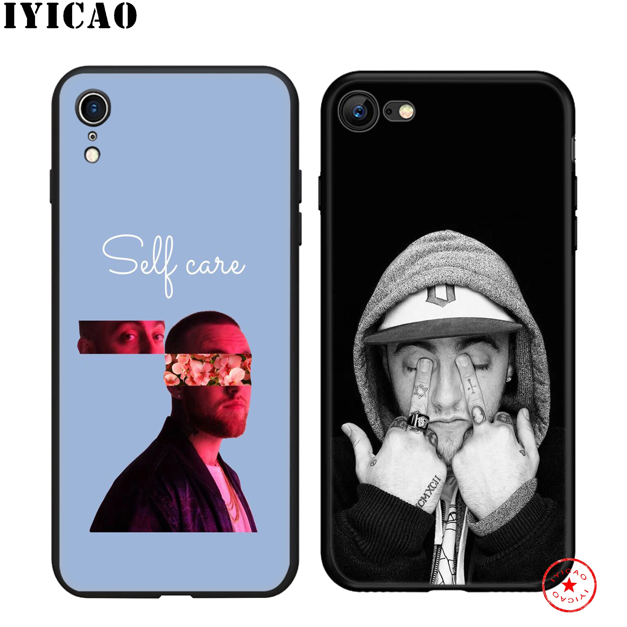 IYICAO Hip Pop Mac Miller мягкий черный силиконовый чехол для iPhone 11 Pro Xr Xs Max X или 10 8 7 6 6S Plus 5 5S |