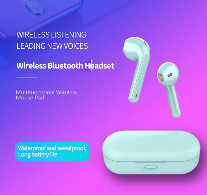 L8 мини bluetooth гарнитура 5.0TWS водонепроницаемый движение истинный беспроводной наушники зарядный ящик