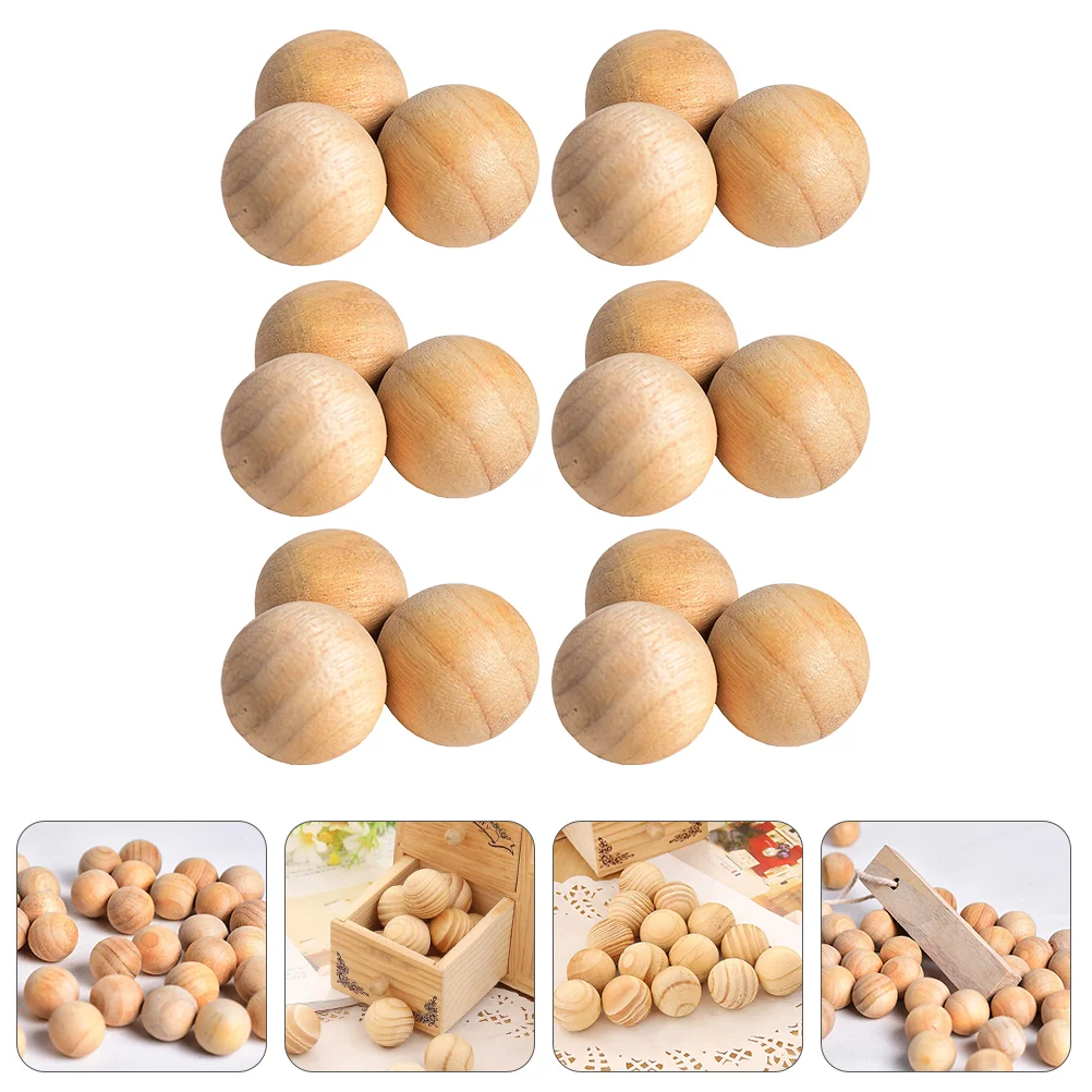 

200PCS Practical Camphorwood Balls Simple Cockroach-proof Camphor Wood Balls