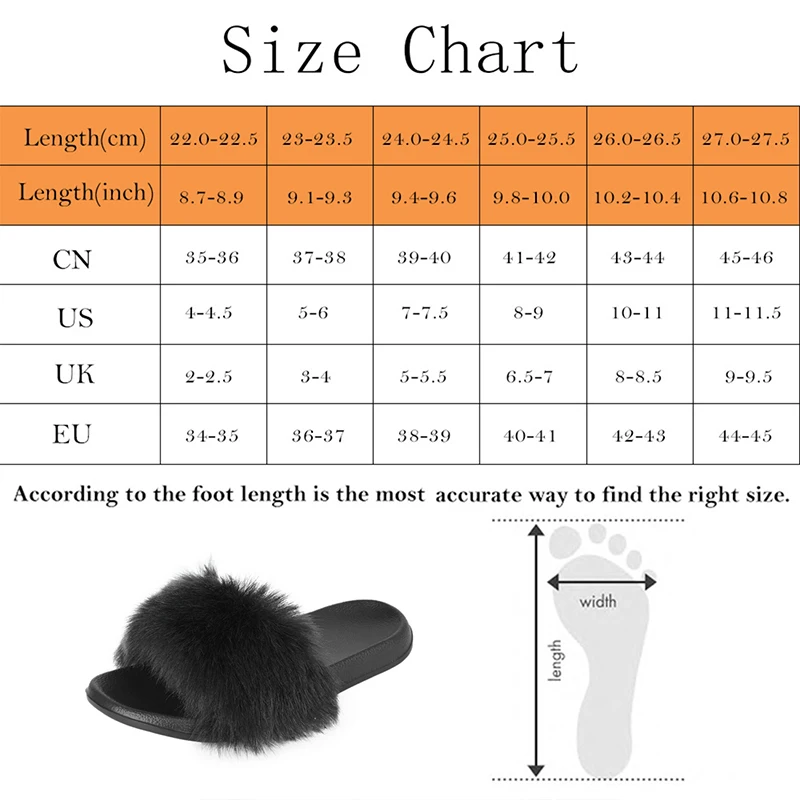 

Casual Sexy Faux Fur Slippers Women Furry Fluffy Slippers Outdoor Indoor Home Flat Shoes Female Flops Slides Dropshopping