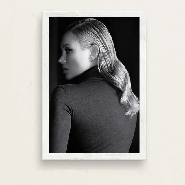 4 Kate Moss супер модель звезда Мода сексуальная B& W художественная живопись Шелковый Холст плакат настенный домашний декор - Цвет: 4