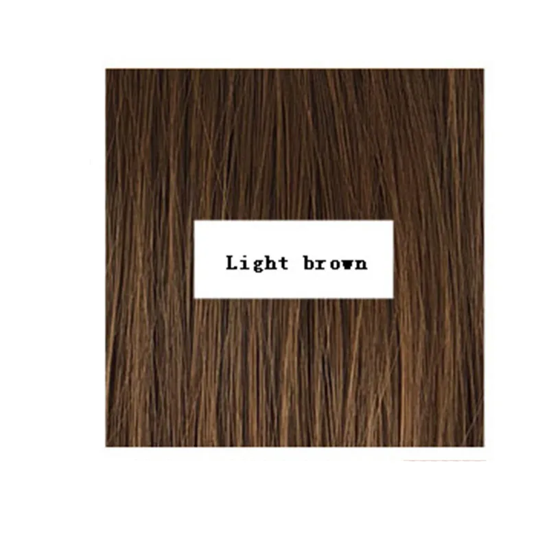 411-light-brown 6 цветов женская шляпа волнистые волосы расширение с черным парик шляпа все-в-одном Женская Бейсболка Шляпа кудрявый парик волосы большая волна - Цвет: 411-light-brown