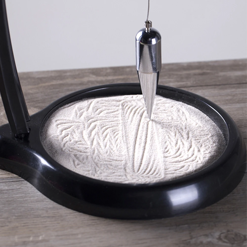 

Creative Sand Pendulum Painting Novel Science Physic Stress Reliever Toy Scientific Gravity Toy Home Desktop Decor Birthday Gift