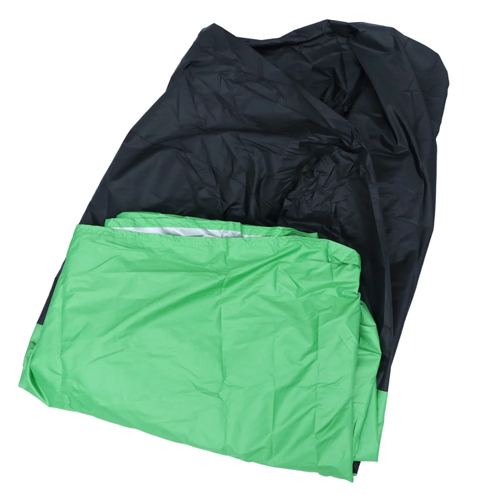 

Black Motorcycle Motorbike Waterproof Water Resistent Rain UV Protective Breathable Cover Outdoor Indoor With Storage Bag Size-X