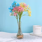 Новый искусственный цветок Гипсофилы для рукоделия, свадебный букет, сушеные цветы, украшение для вечеринки, домашнее украшение