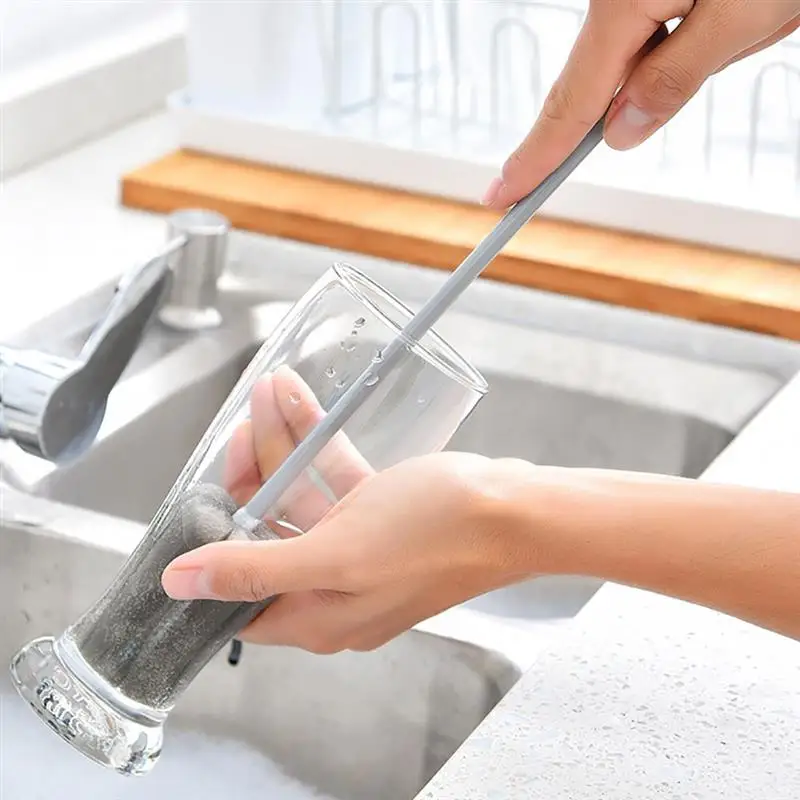 Кухонные принадлежности для чистки зеркальный диспенсер губка щетка чашки