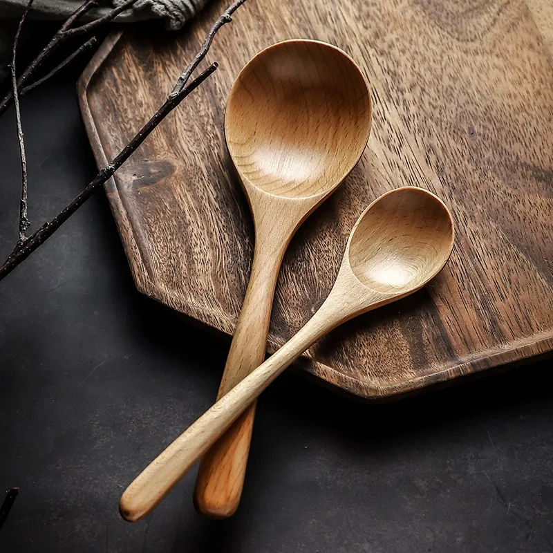 

Japanese-style Creative Wooden Spoon Bamboo Kitchen Cooking Utensil Tool Soup Teaspoon Catering For Kicthen Wooden Spoon