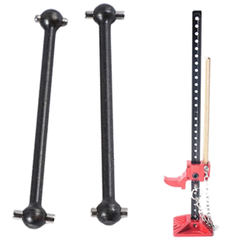 3 шт. аксессуары для игрушек: 1 RC Rock Crawler Slideable Metal Jack инструмент и 2