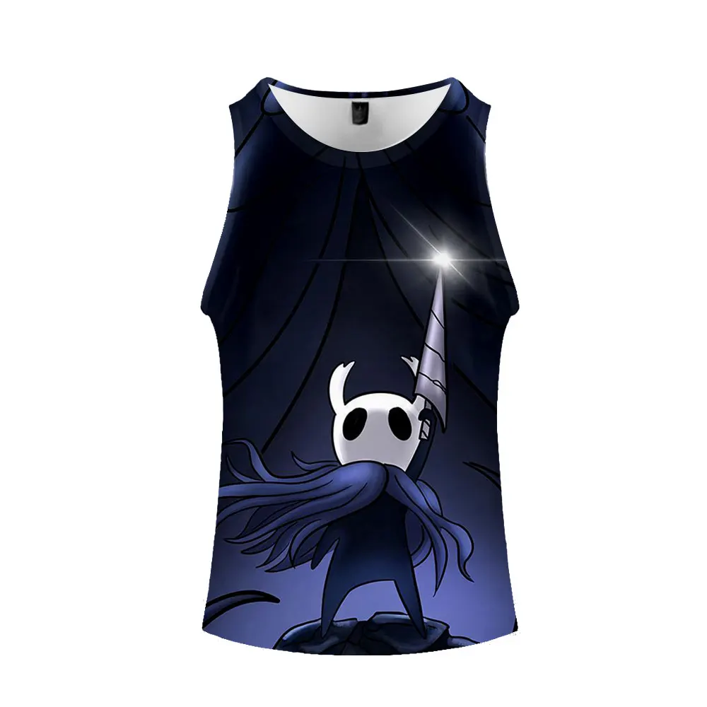 

Game Hollow Knight Vest Men Women Summer Fitness Tops Action Adventure Game 3D Print Cosplay Sports Vests Top