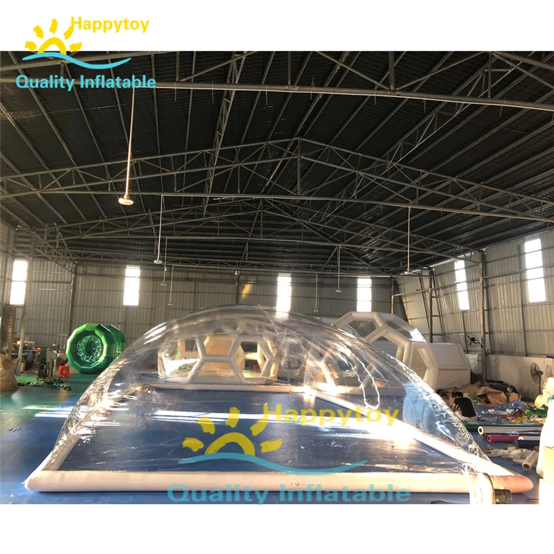 Inflatable swimming pool tents cover bubble tent automatic indoor outdoor | Игрушки и хобби