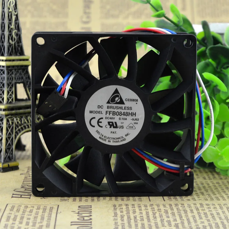 

Brand new original FFB0848HH 8025 48V 0.10A 8CM / cm server cooling fan