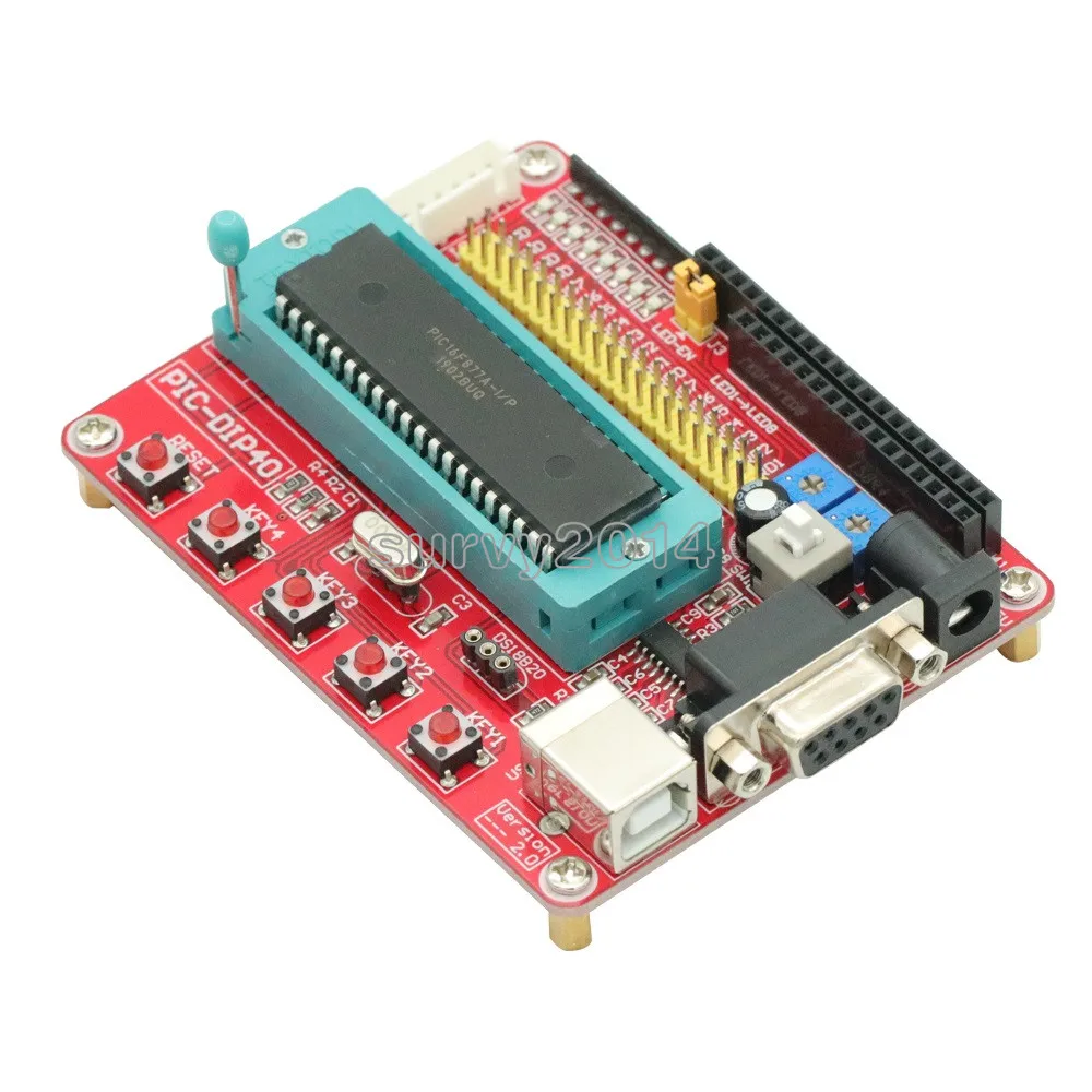 PIC16F877A PIC Mini макетная плата системы JTAG ICSP программатор эмулятор|board board|board picboard