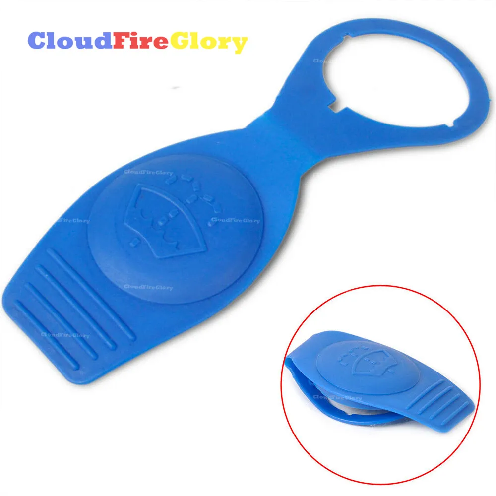 

CloudFireGlory For VW Golf Jetta Passat Tiguan CC For Audi A4 A6 Q5 Windshield Washer Fluid Bottle Reservoir Cap Cover 1K0955455