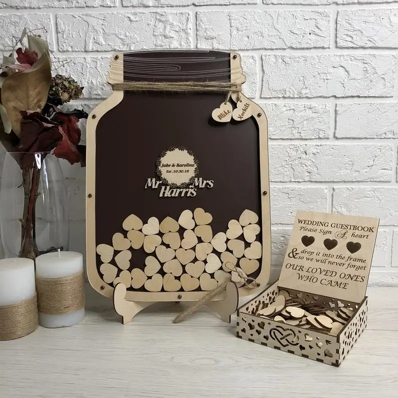 Свадебная книга в деревенском стиле идеи для свадьбы свадебный подарок