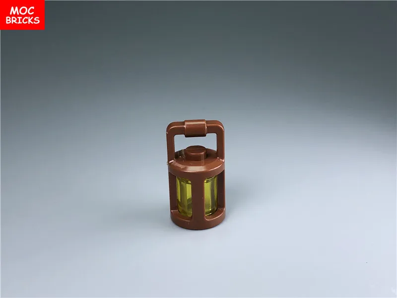 10 шт./партия кубики Moc DIY посуда фонарь подходит с 37776 круглыми кирпичами 1X1 развивающие строительные блоки игрушки для Детский Рождественский подарок