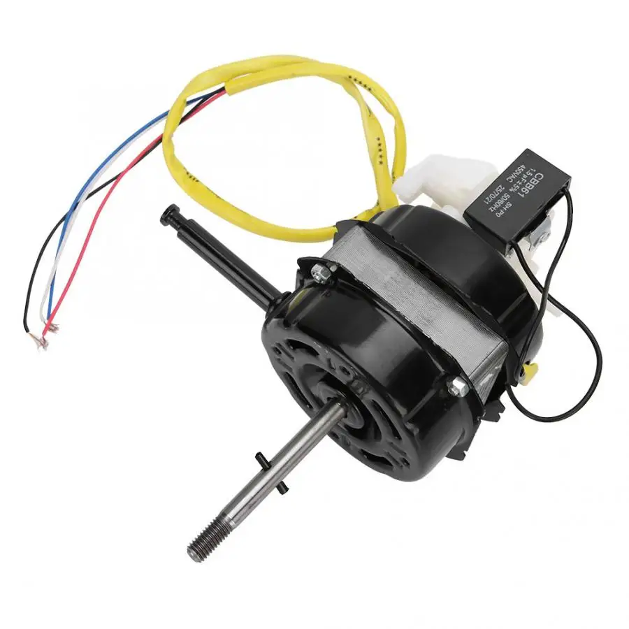Electric Floor Fan Motor Dual Ball Bearing Accessory with Capacitor Copper Head 220V 60W | Бытовая техника