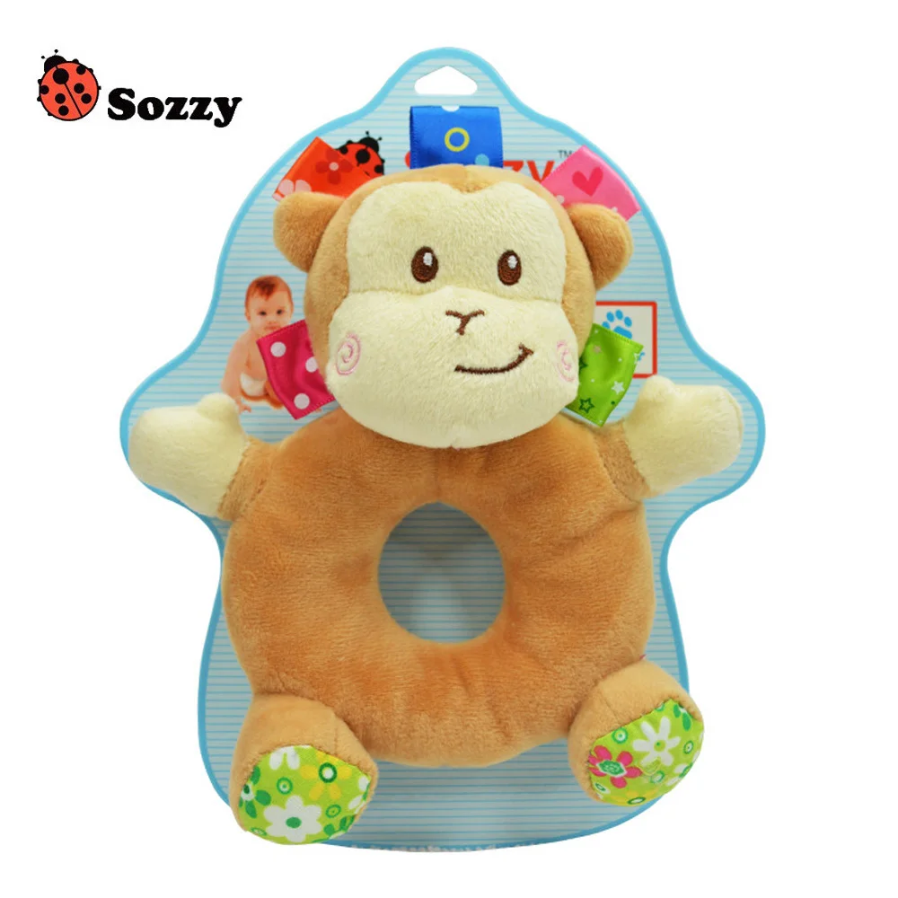1 шт. Sozzy многофункциональные Детские Колокольчик в виде животных Круглые товар