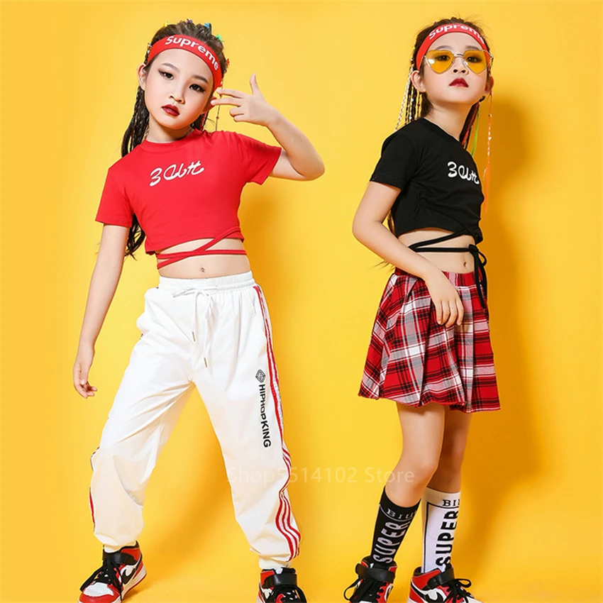 Детский костюм для джазовых танцев уличная танцевальная одежда в стиле хип-хоп