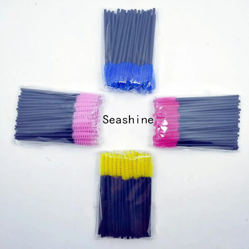 

50Pcs Disposable Eyelash Brushes Eyelashes Extension Tools Eyebrow Brush Eye Lashes Cosmetic Makeup Tools