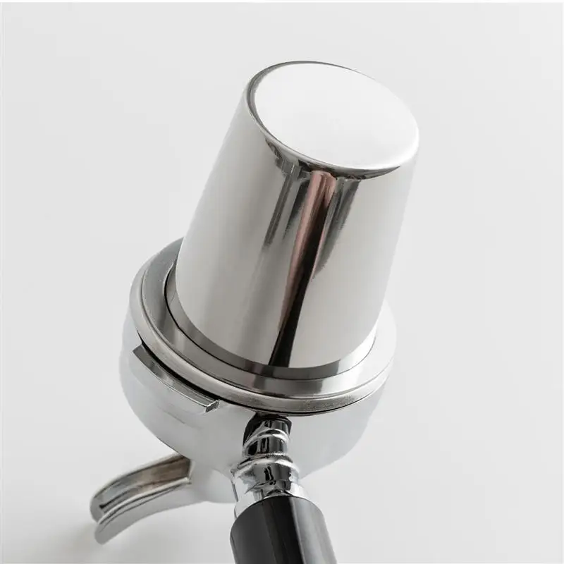 

Support Dropshipping Stainless Steel Coffee Dosing Cup Powder Feeder Part for 58/54/51mm Espresso Machine Dosing Cup
