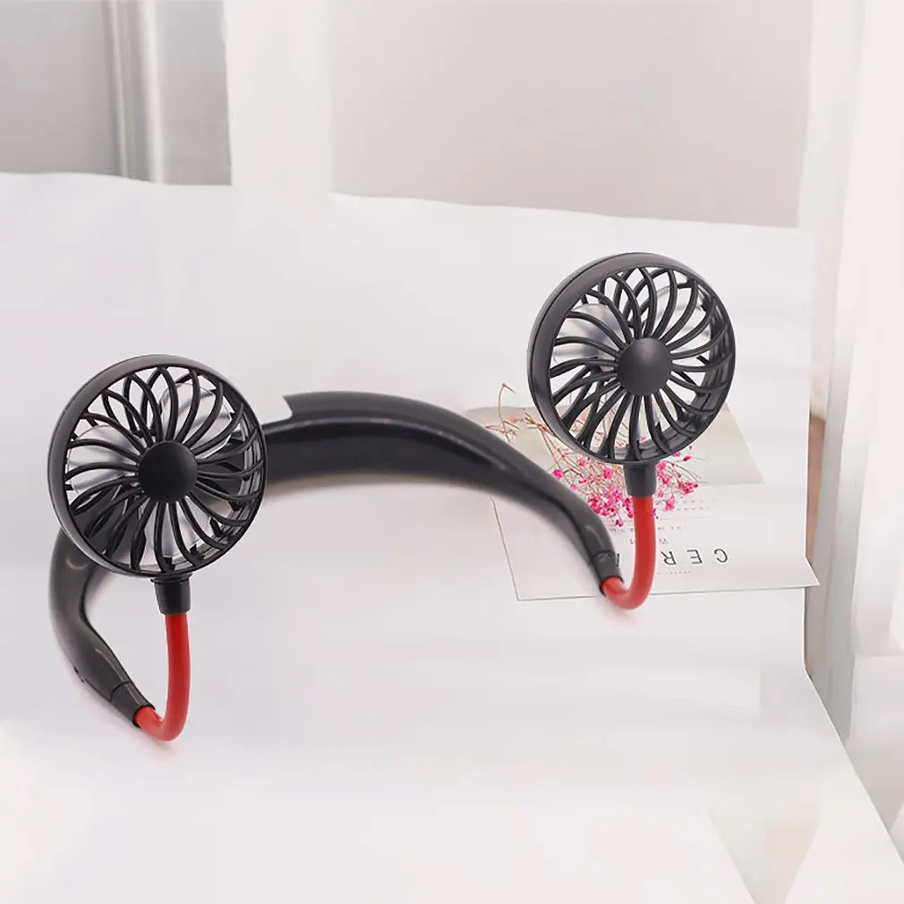 Креативный спортивный подвесной портативный складной бесшумный вентилятор для