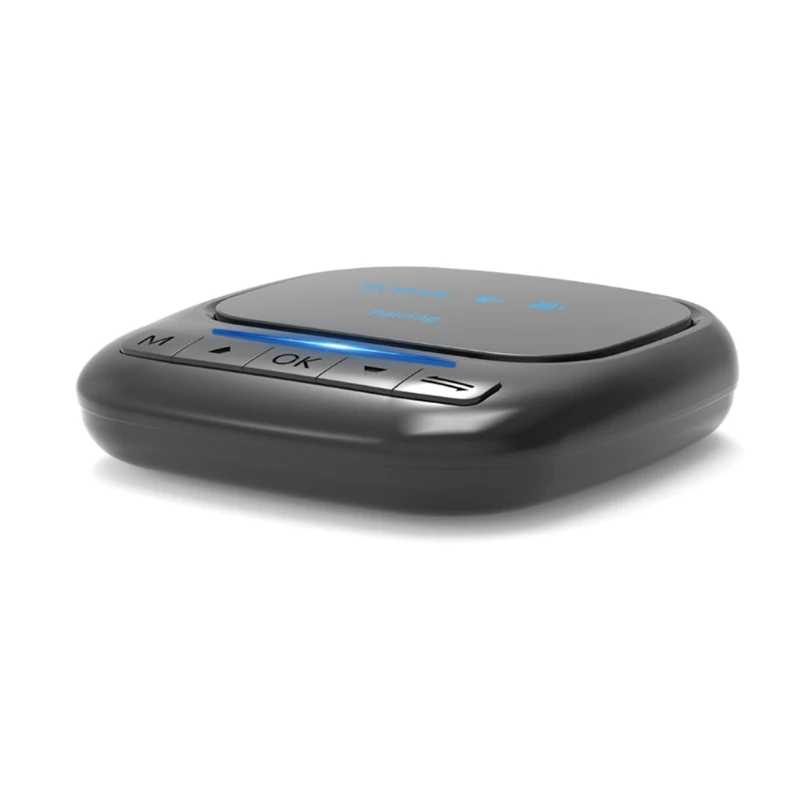 

OLED Bluetooth 5.0 Audio-Receiver Transmitter 3.5MM AUX Jack Stereo Adapter aptX